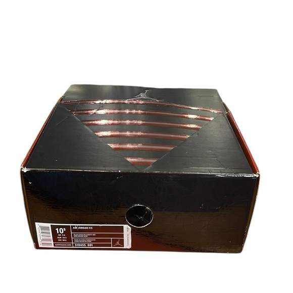 Men’s Brand New Nike Air Jordan 20 XX Quickstrike Size 10.5M. Black/Stealth/Red main image 6